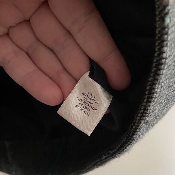 Christopher & Banks Women Sz S Plaid Button Front Bomber Style Lined Jacket NWT - Picture 10 of 12